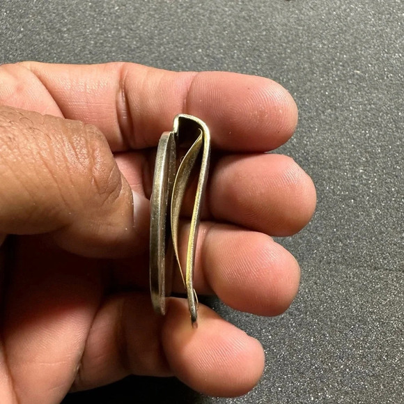 Anson Always In Hock Gold Tone Money Clip Made In USA - Picture 3 of 9